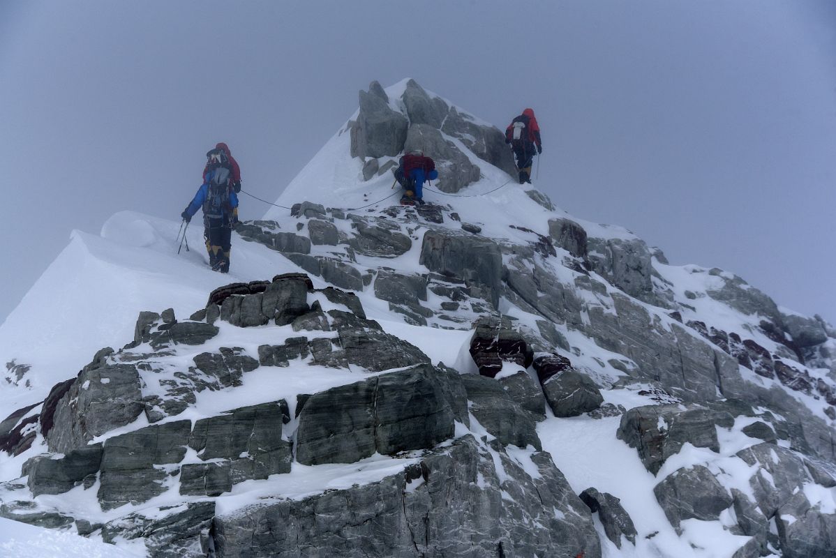 04C Dave Hahns Expedition Member On The Rocky Mount Vinson Summit Ridge